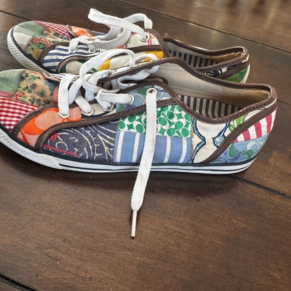 Coach Daphney patchwork/quilt shoes Size 9 - Picture 2 of 4
